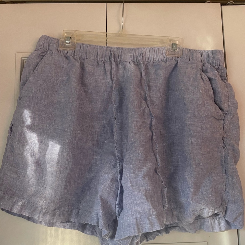 Tahari linen shorts, 1x, like new